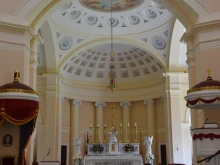 Basilica of the National Shrine of the Assumption of the Blessed Virgin Mary, in Baltimore, Maryland.